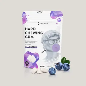 JAWLINER® Hard Chewing Gum | Blueberry | NEW DROP JAWLINER® Hard Chewing Gum | Blueberry | NEW DROP