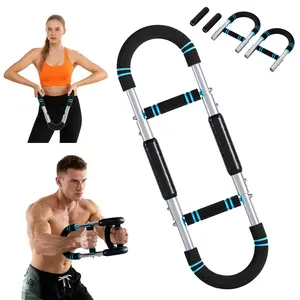 Dland 2-in-1 Arm Trainer – Adjustable Tension, Forearm & Chest Strengthener, Portable Home Gym, Detachable – For Arms, Biceps, Abs, Shoulders & Back Workout