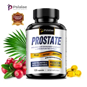 Pslalae - Beta-Sitosterol Male Supplement with Stinging Nettle and African Plum Tree Extracts - Prostate Health Support Urination Ease, Bladder Control, Reduced Nighttime Urination - 60/120 Capsules