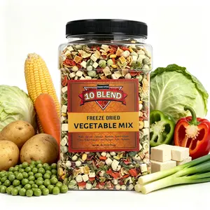 Deluxe Dried Vegetable Soup Mix, 16/25/35 oz Resealable Pouch | Premium Blend of Dehydrated Vegetables | Cooking, Camping, Emergency Food Supply - No MSG, Vegan