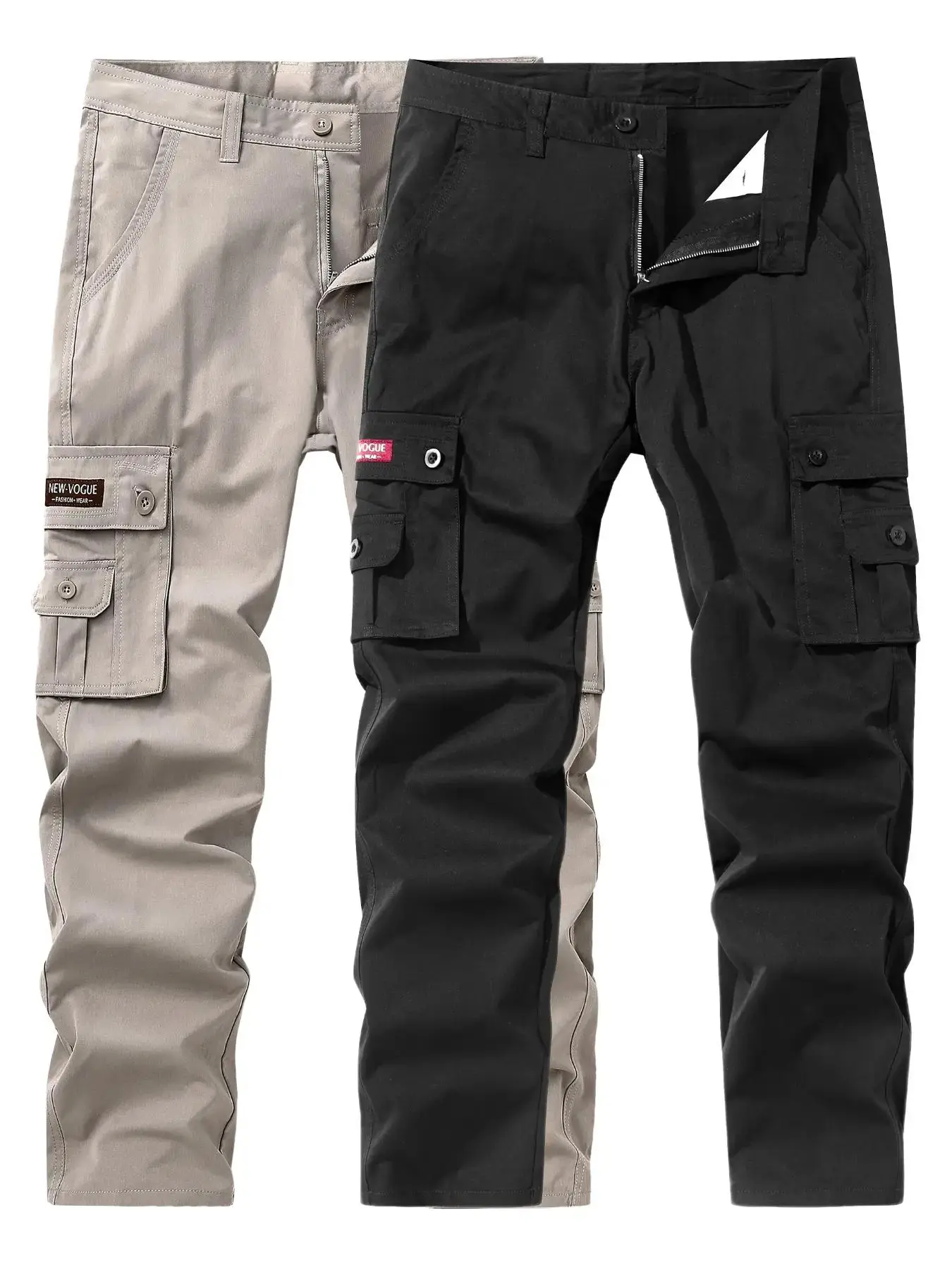 Khaki*1 pc+Black*1 pc