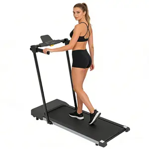 Treadmills for Home,  300 lbs Weight Capacity,Treadmill with LED for Walking & Running ,Run 1–7.6 mph,Walk 1–3.8 mph