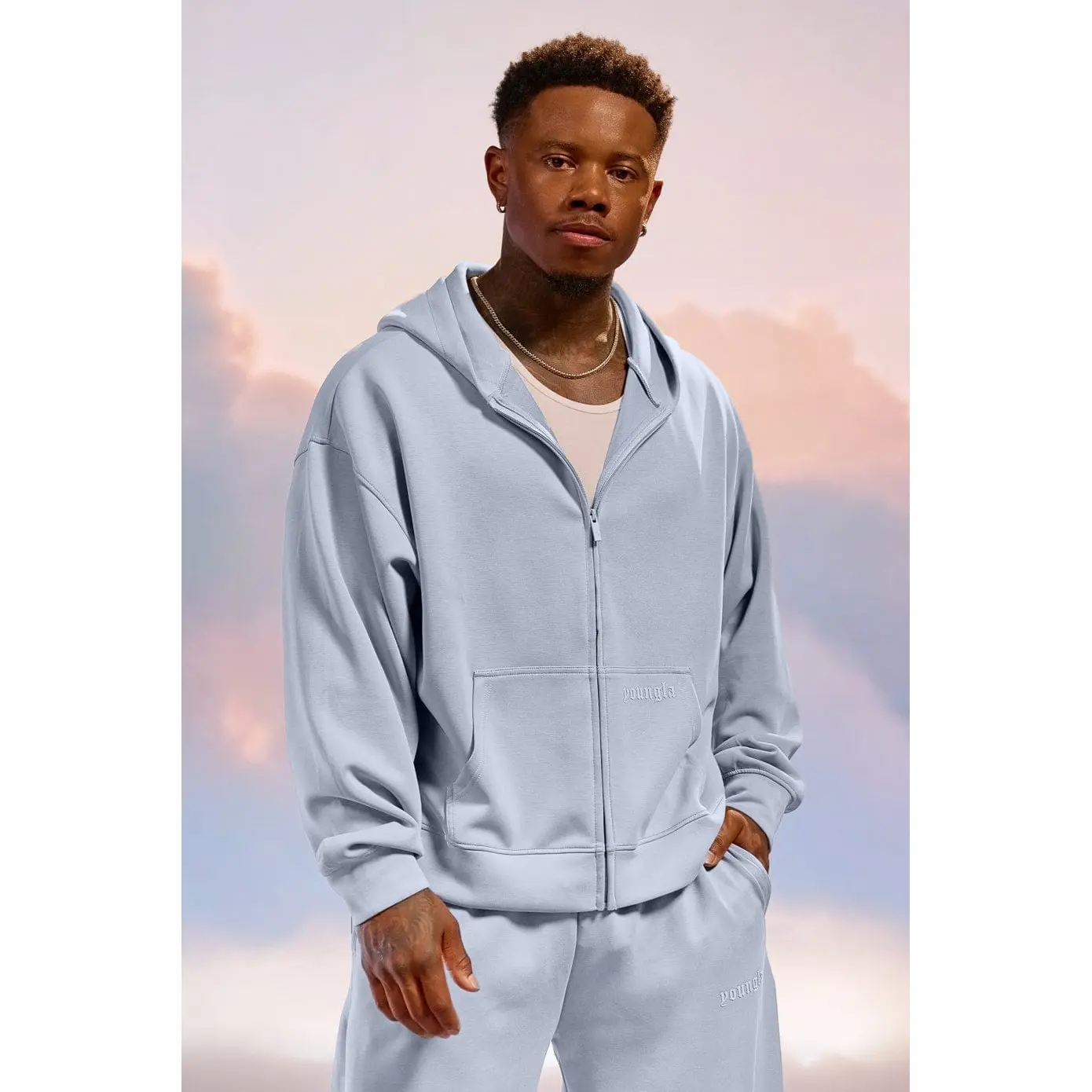 yeezy season 6 zip hoodie - TikTok Shop