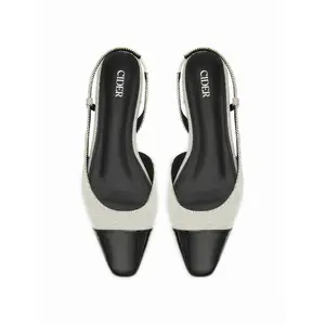 Cider  TWO-TONE SLINGBACK FLATS