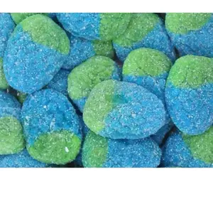 Sour Wild Raspberries blue gummies  candy 6 oz Bag fun and Colorful Snack