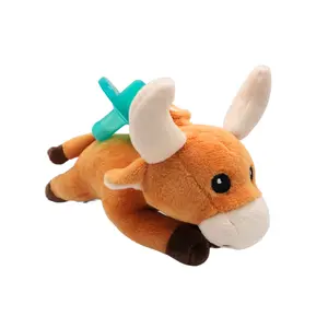 GAMEZIES Longhorn Plush Pacifier - Soft Cuddly Western Collection Pacifier for Naptime Adventures