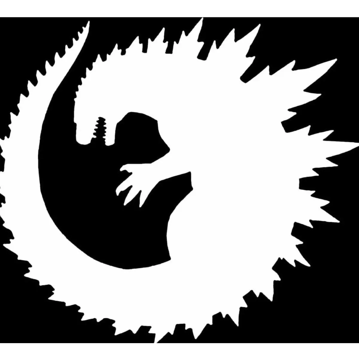 1PC Vehicle Monster Godzilla Creative Car Sticker, Sticker for cars, for Car Body, Motorcycle Decoration, Automotive Decoration, Create Monster Trendy Items, A Must for Sci-Fi Enthusiasts & Personalized Car Owners, Help Your Car Show Monster Taste