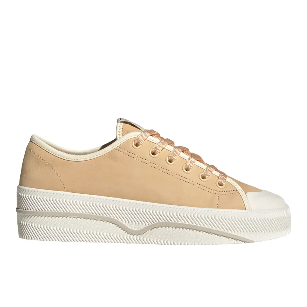 adidas Mens Nizza 2 Low Leather Sneakers Shoes Casual - Orange