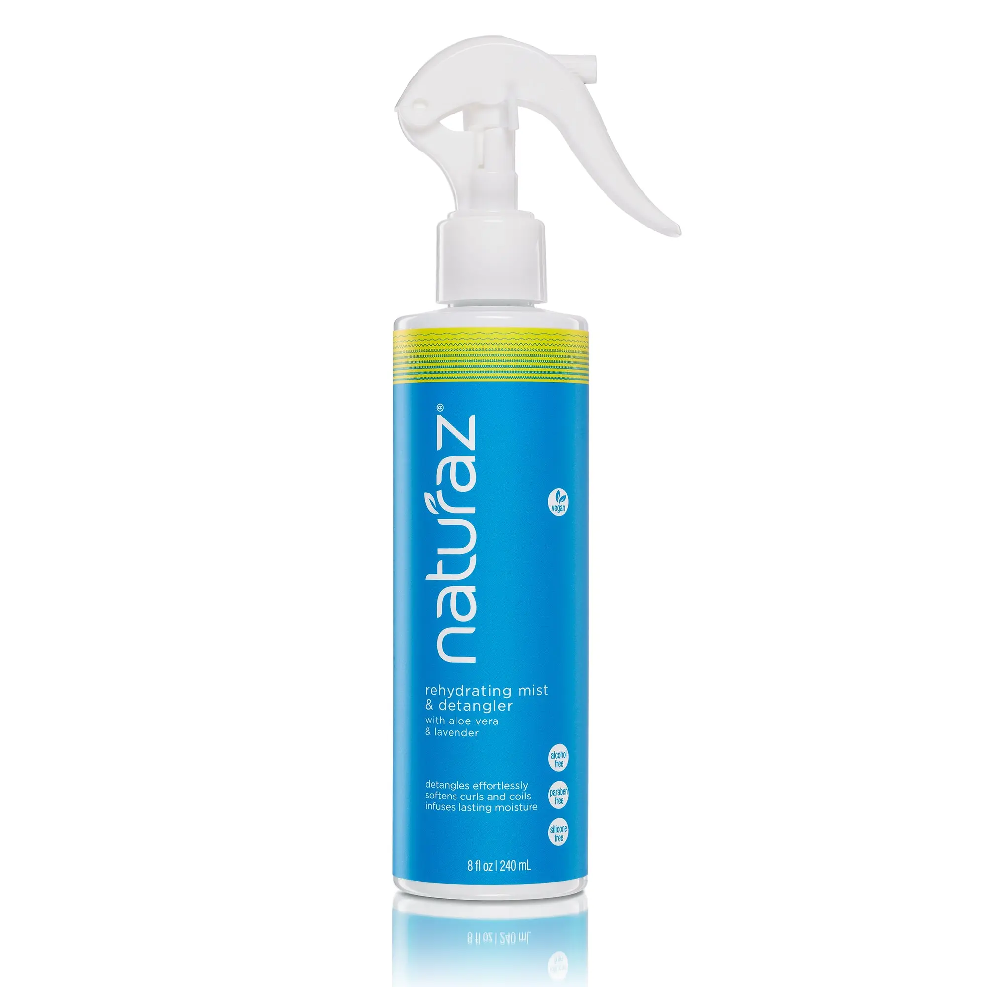 REHYDRATING MIST & DETANGLER SPRAY for Dry Hair, Tight Curls & Coils | 100% Vegan
