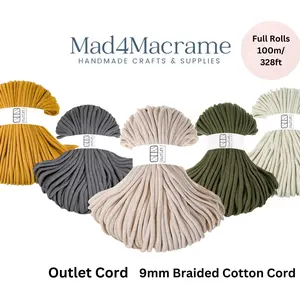 Outlet Cord- 9mm Braided