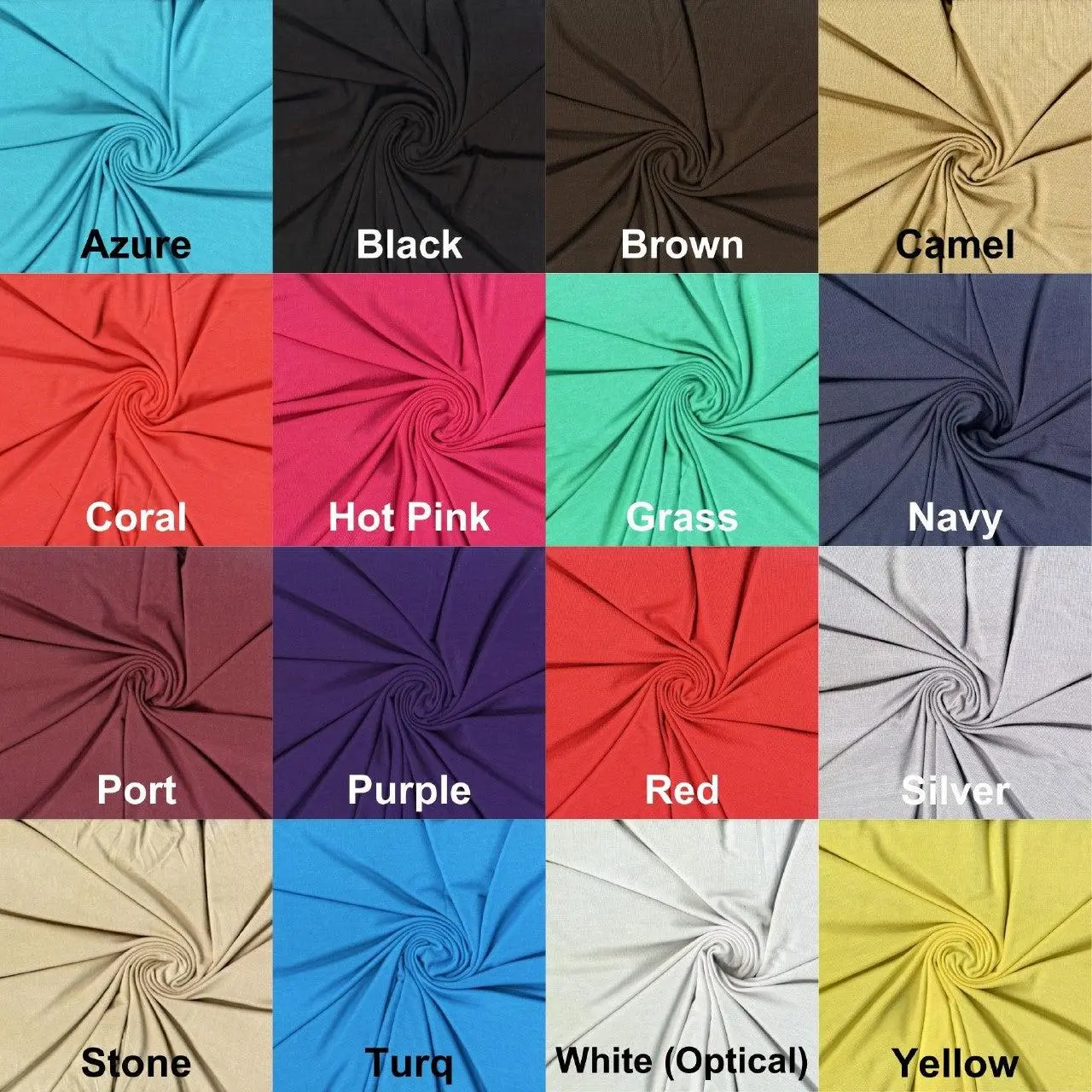Jersey Hacci Miami Knit Fabric - Soft Stretch Rayon Spandex Sewing Fabric by the Yard for Apparel, Crafts, Blouses, and DIY Projects