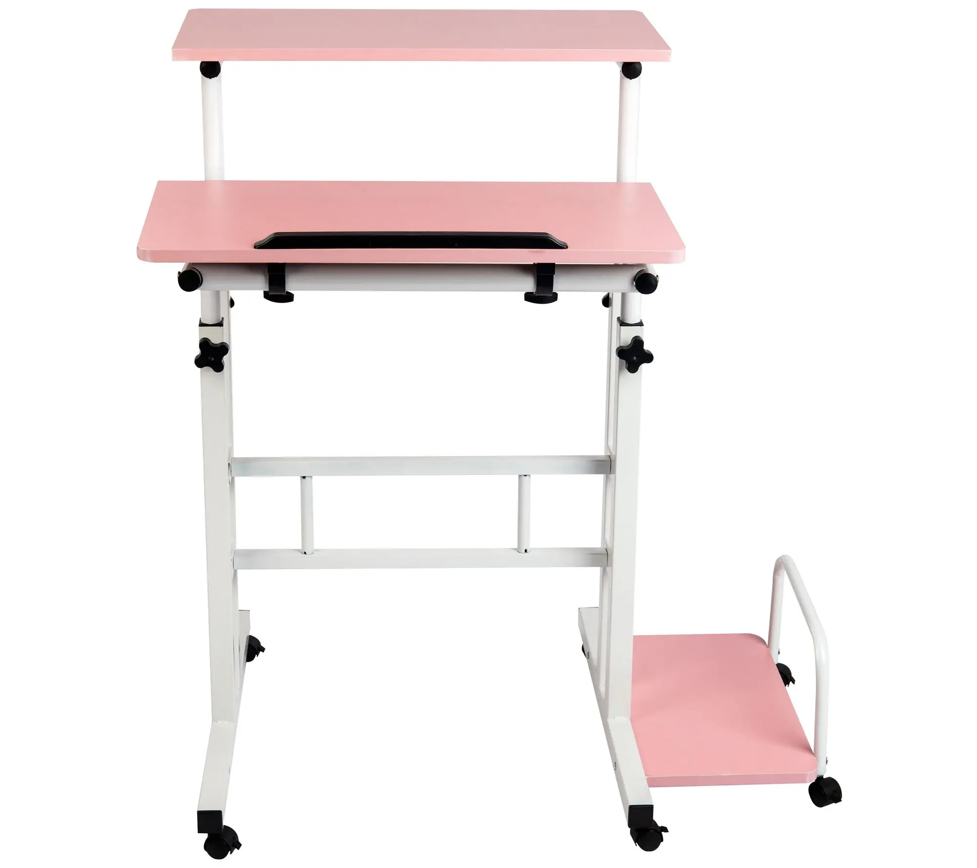Mind Reader Mobile Sitting and Standing Desk Mind Reader Mobile Sitting and Standing Desk