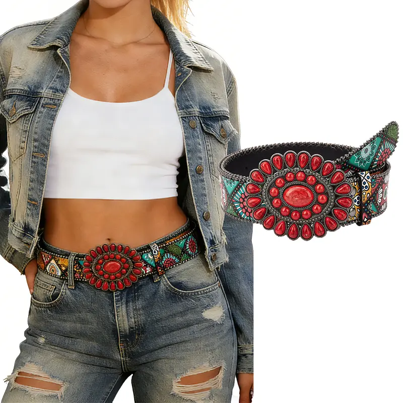 red heart belt - TikTok Shop