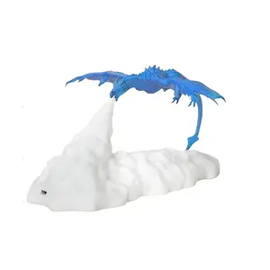 🔥 Fire Dragon 3D Printed Night Light, Ambient Lamp, Wall Lamp, Perfect Gift, Not Plated with Precious Metal, Ideal for Any Occasion