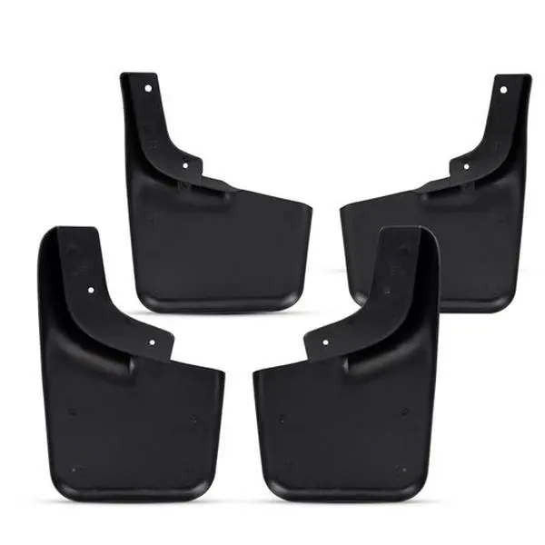 4 PCS ABS Plastic Molded Mud Flaps & Splash Guards, Easy Install, Front/Rear Mud Protection for 2004-2014 Ford F-150
