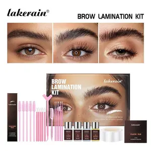 Eyebrow Lamination Kit, 1 Count Eyebrow Perming & Tinting Kit, Professional Eyebrow Makeup Tool for Women & Girls, Cosmetic, Brow Treatment Set