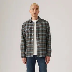 Levi's Men's Worker Standard Fit Long Sleeve Button-Down Shirt