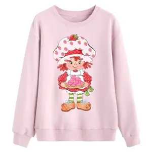 Strawberry Shortcake Vintage Unisex Sweatshirt, 80s cartoon Sweatshirt, Valentine Shirt