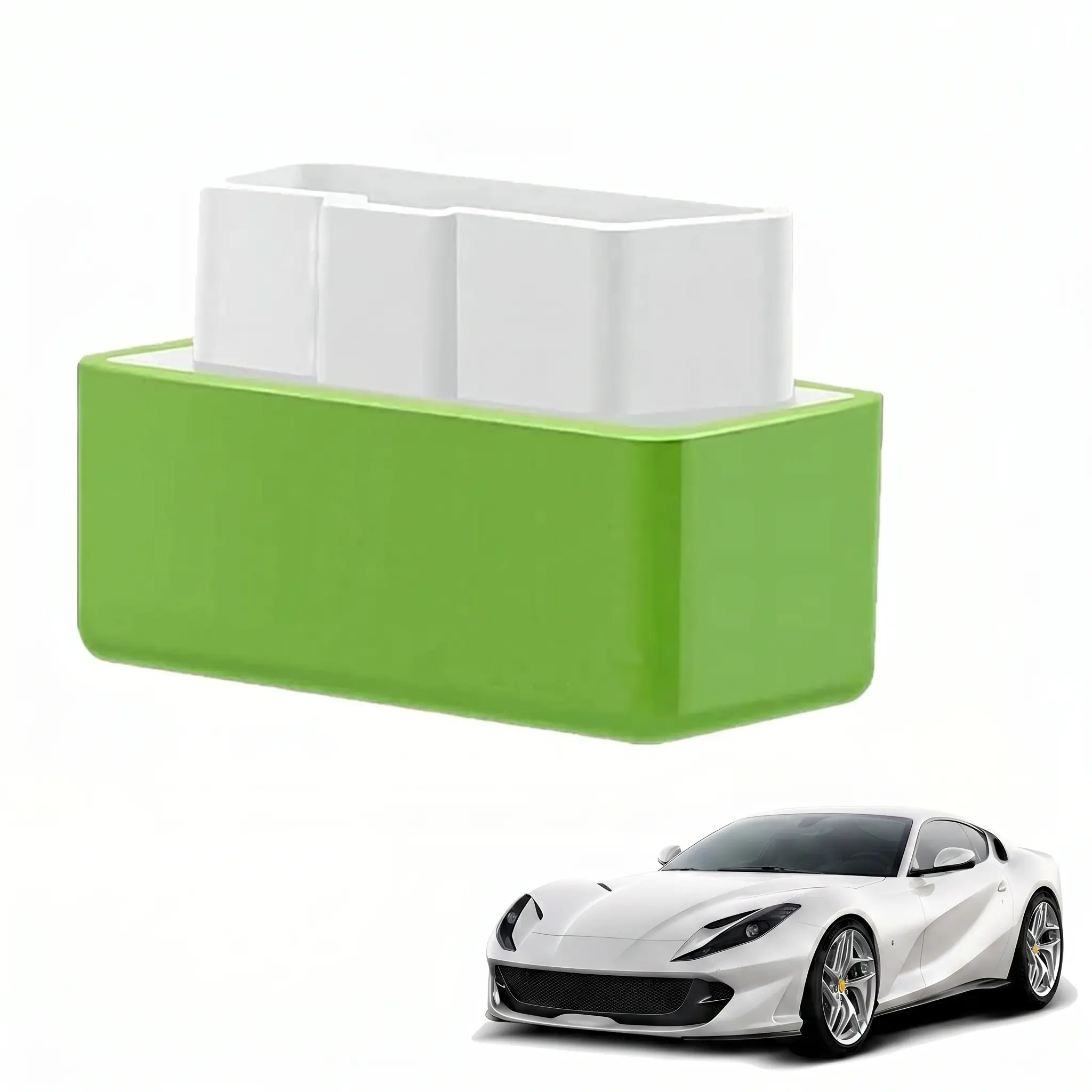 Car Fuels Saver Dual-Plate Fuels Saver With Chip Nitro OBD2 Economy Fuels Saver Tuning Box Chip Car Fuels Saving