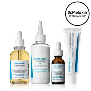 [Dr.Melaxin Official] TX Tranexamic Acid Dark Spot Care Line | TX Ampoule Cleanser + Peeling Toner + Ampoule Rx + Cream | Dark Spot, Brightening