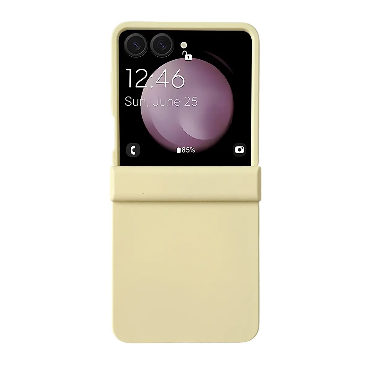 Creamy yellow