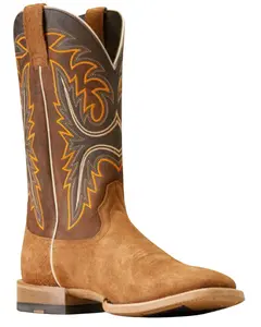 Ariat Men's Brushrider Western Performance Boot Broad Square Toe - 10046853