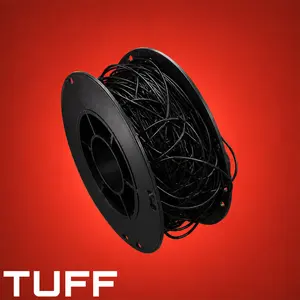 TUFF by Tangled - Black - 3 Pack - 1kg Spools