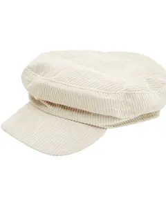 Cleo + Wolf Women's Women'S Corduroy Lieutenant'S Cap - Cwaho23lh1crm