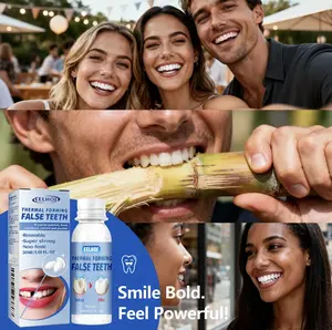EELHOE Moldable Teeth Styling Putty 30ml Boxed, Cosmetic Temporary Tooth Modelling Gel for Film & Makeup Appearance Adjustment