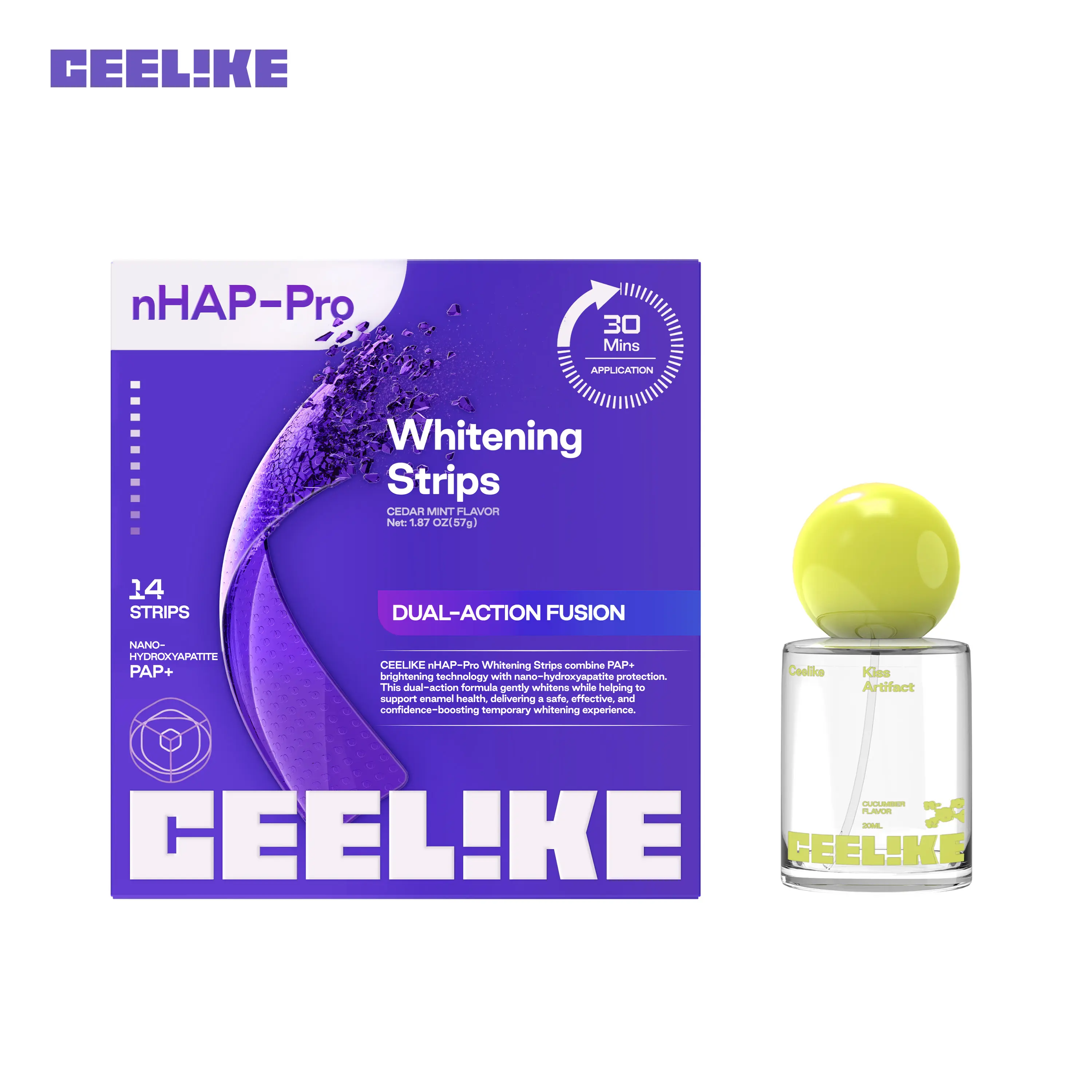 14 Strips+Cucumber Spray