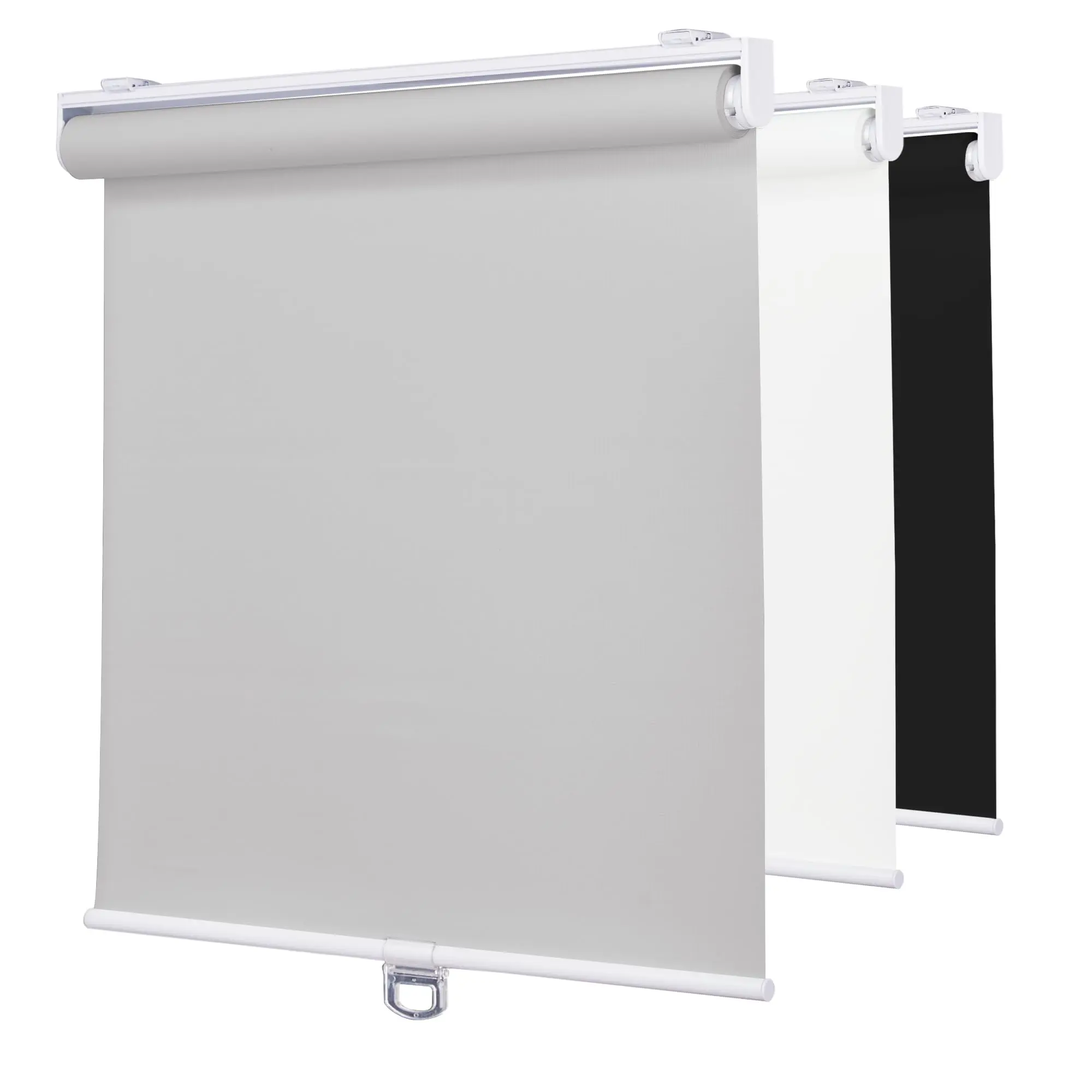 Deconovo Cordless 100% Blackout Roller Shades - Waterproof Fabric, Versatile Design, Easy Installation, Outdoor Shade Solutions for Indoor Windows & Doors