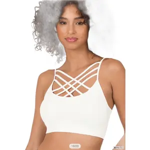 Cage Bra -White