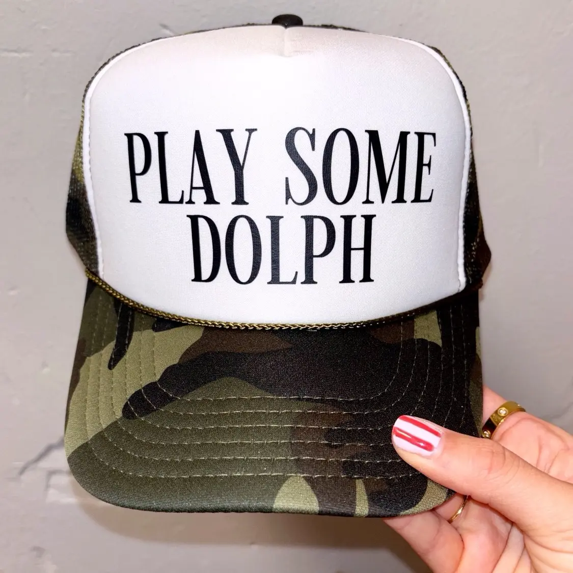 Play Some Dolph Trucker Hat