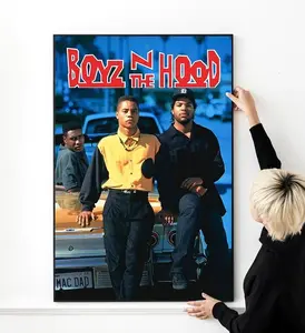 (No Frame) Boyz n the Hood Movie Poster High Quality Print Photo Wall Art Canvas Cloth Multi size