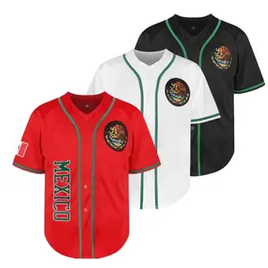 Mexico jersey authentic Mexican Baseball Jersey for Fans - Men & Women, Eagle & Flag Design Daily Party breezy bowl jersey shirt Christmas Eve gifts Holiday