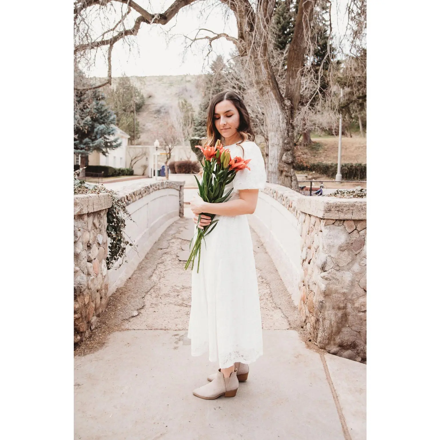 Modest White Lace Midi Dress Myla Lace Midi - TikTok Shop Modest White Lace Midi Dress Myla Lace Midi - TikTok Shop