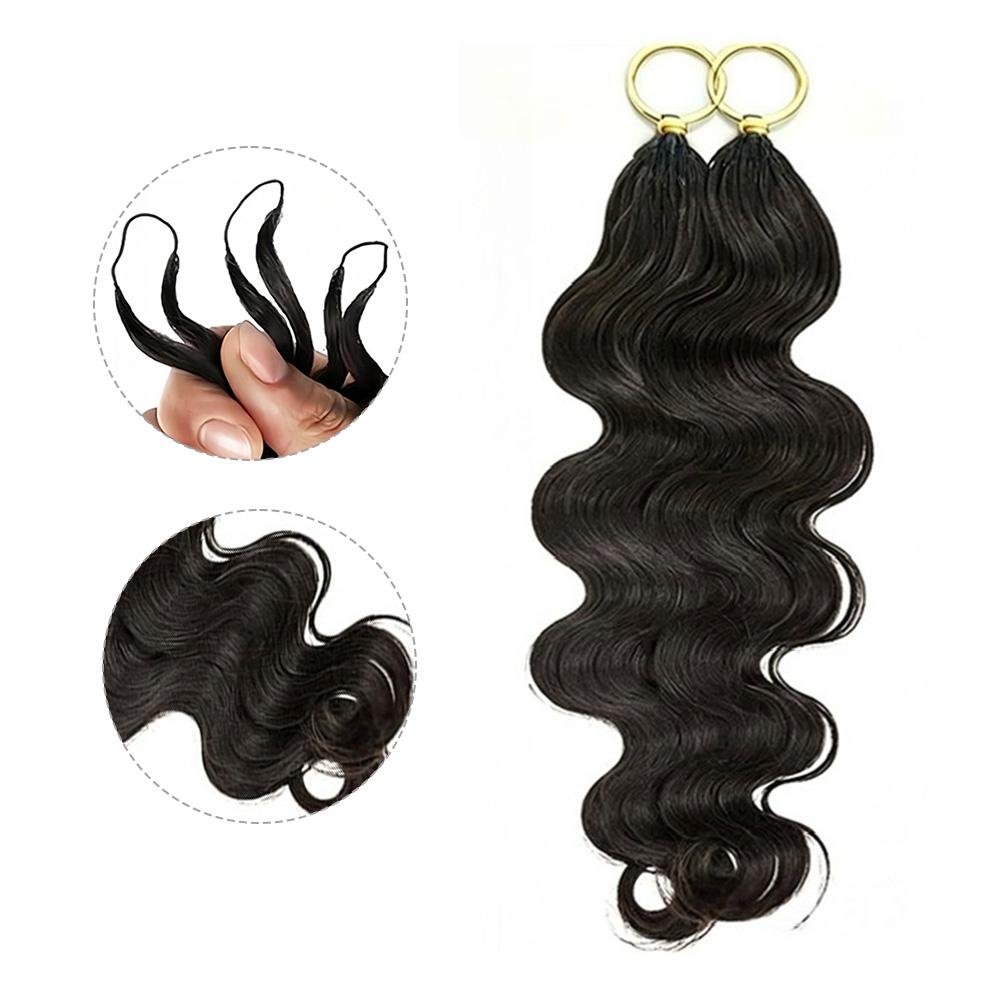 New 2026 Ramiss Body Wave Crochet Human Hair for Mircale Knots Boho Braids 4-5 Packs for Full Head, Pre-Separated 50g/Pack Time-Saving, 40 Strands/Pack Body Wave Feather Crochet Human Hair Extensions Miracle Knots Knotless Pre-Separated Crochet Braid Hair