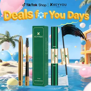 KEYYOU Waterproof Lash Bond & Seal 10ml with Mascara Brush- Eyelash Adhesive for Long-Lasting Makeup - Eyelashes  #DealsForYouDay