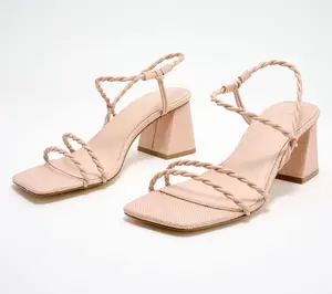 Marc Fisher LTD Braided Heeled Sandals - Carys
