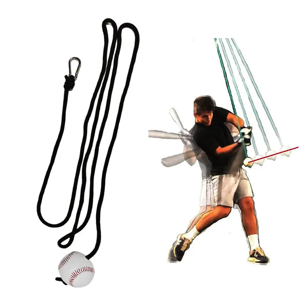 Photo Ropes Baseball Outdoor Baseball Hitting Training Rope, Softball Practice Equipment ...