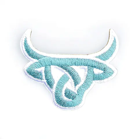 Lost Calf - Bull Emboridered Sticker Patch