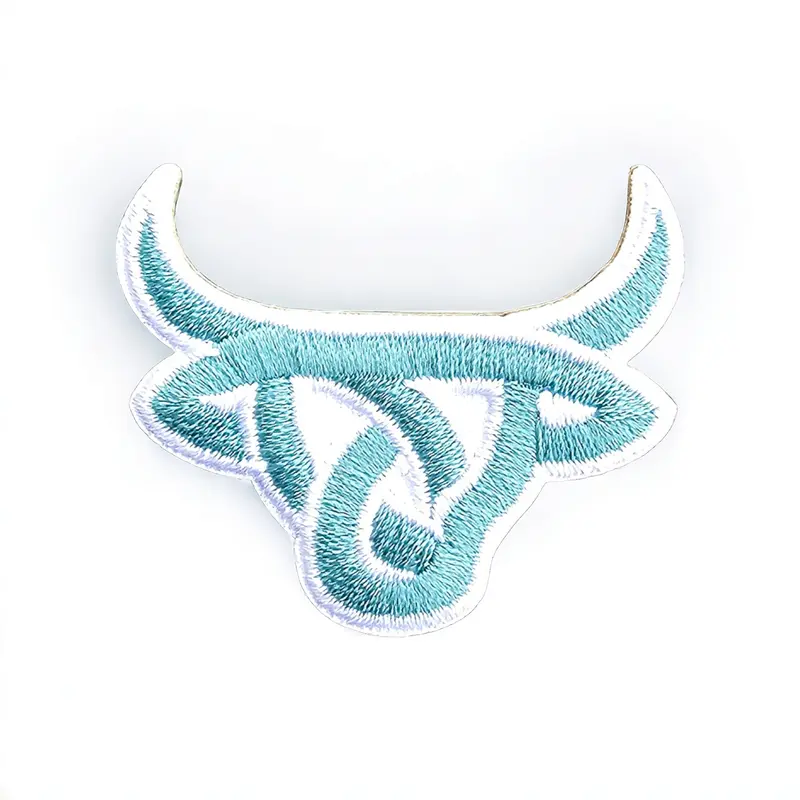 Lost Calf - Bull Emboridered Sticker Patch