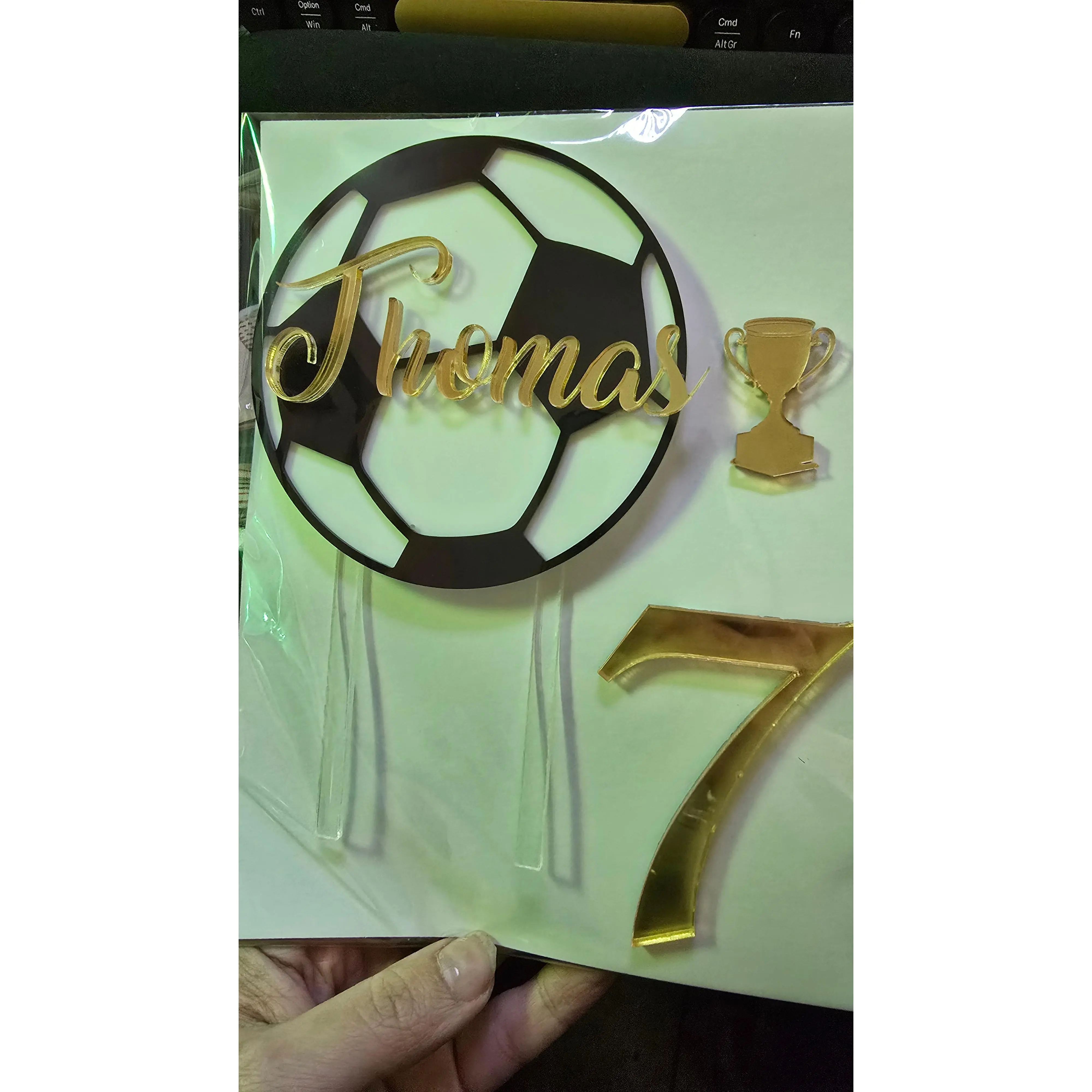 Acrylic Cake Topper