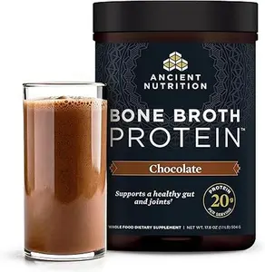 Bone Broth Protein Powder, Chocolate/Vanilla (15 Servings)