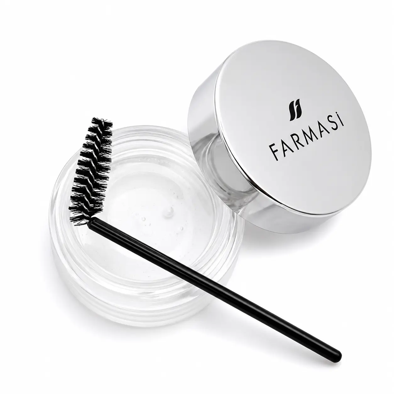 FARMASI Brow Setting Wax, Long Lasting Waterproof Clear Brow Styling Gel for 3D Feathered and Fluffy Brows, Include Brow Brush, 0.88 oz. / 25 gr