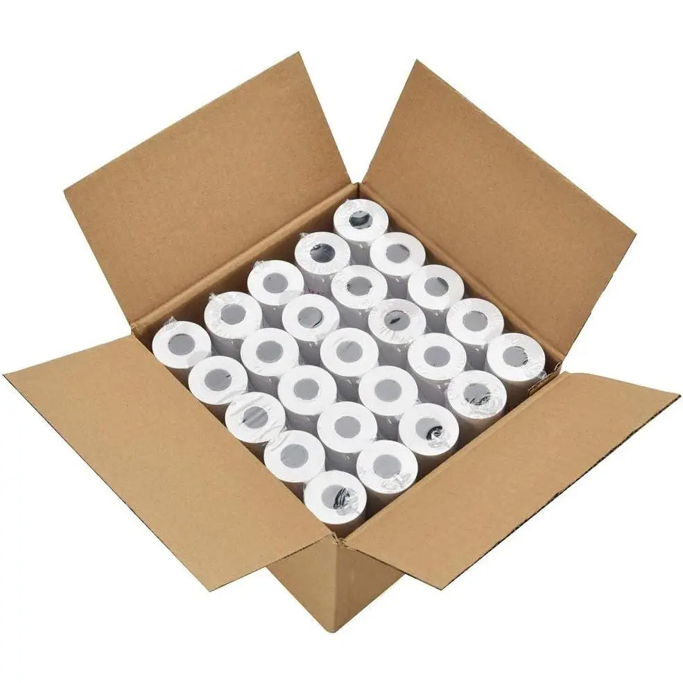 Thermal Paper Rolls 2 1/4" X 85'  Register POS Receipt Paper (50 Rolls)