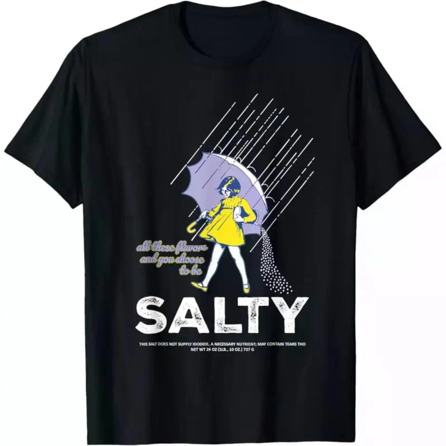 Premium 100% Cotton Salty Sprinkle Graphic Tee