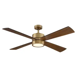 52" Bucholz Industrial Ceiling Fan with Dimmable LED Light 52" Bucholz Industrial Ceiling Fan with Dimmable LED Light