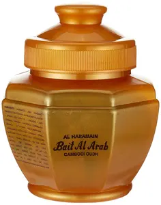 Haramain Bait al Arab Cambodi Oudh (100g) Agarwood Bakhoor