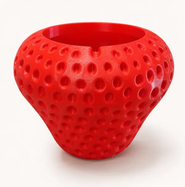 3D-Printed Strawberry Planter